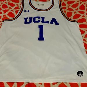 Under Armor XL White UCLA Basketball Jersey